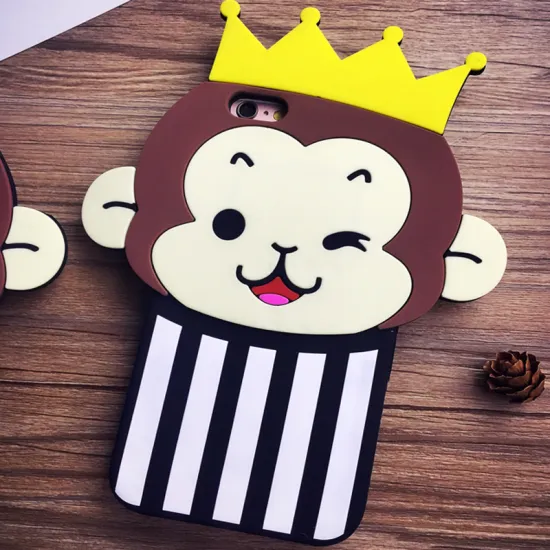 silicone case 3D cartoon phone case