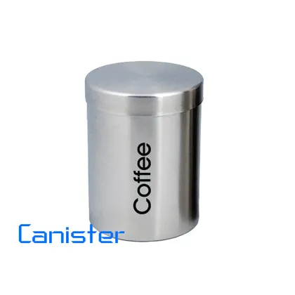 Metal Tea Coffee Sugar Airtight Metal Tea Canister