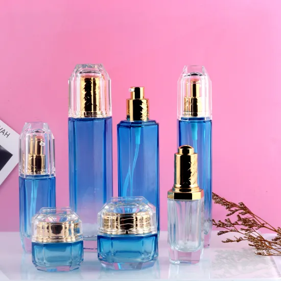 High Quality Empty Cosmetic Skincare Bottle Set