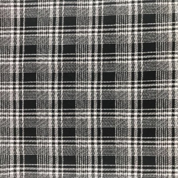 Plaid Knit Jacquard Fabric