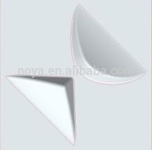 500*500mm white exteror easy installation decorative 3d wall panel tiles