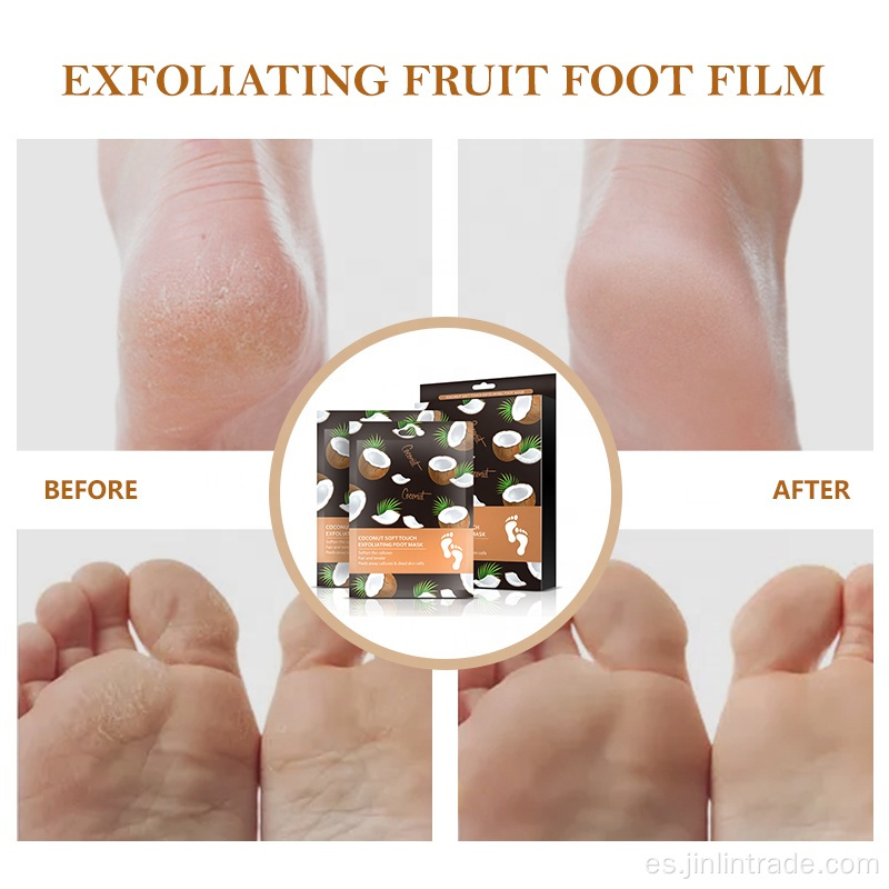 Peel Peel Peeling Baby Foot Piel Cuidado de la máscara