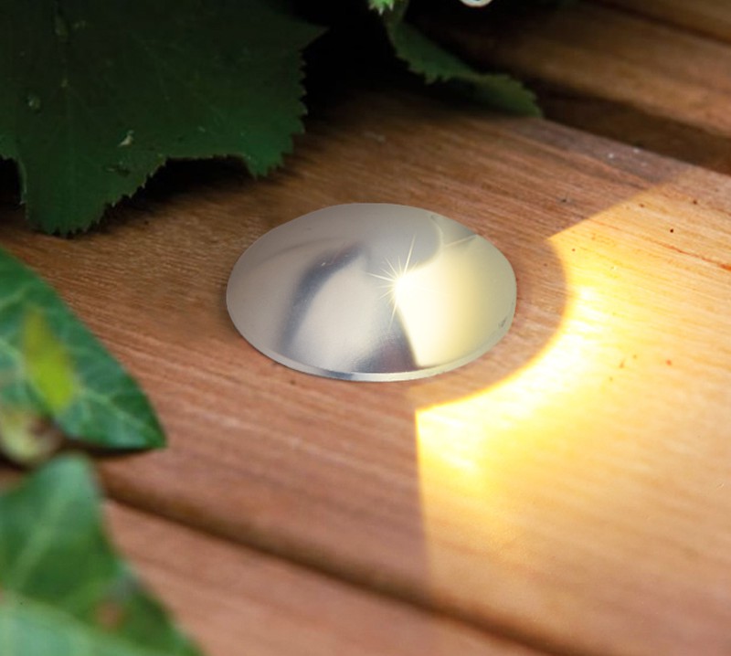 Lumières de marche à LED de jardin 2W creusées en plein air