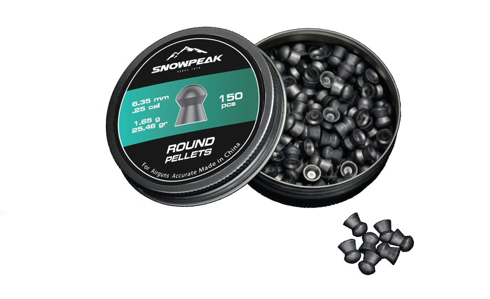 SNOWPEAK ROUND PELLET 6.35MM