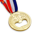 Custom design beer bottle opener medals