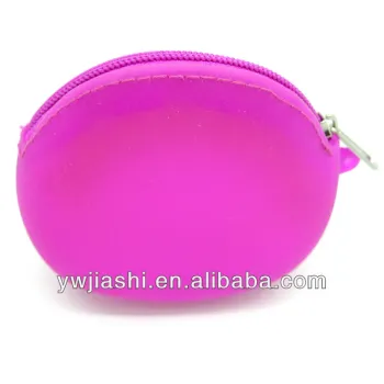 Silicon Coin Purse with Zipper