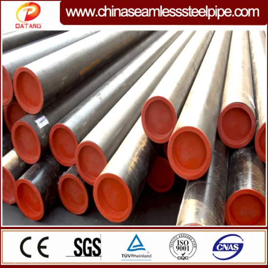 36Inch Cap Black Seamless Steel Pipe