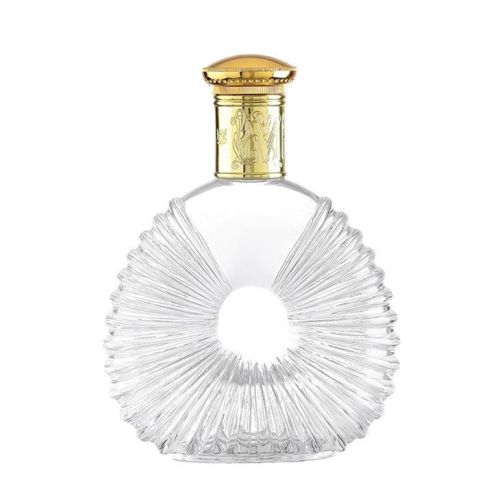 Brandy Glass Bottle High end clear cognac brandy bottle for sale Manufactory