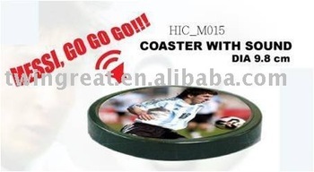 music coaster