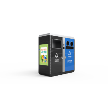 Resident roadside recycling bins