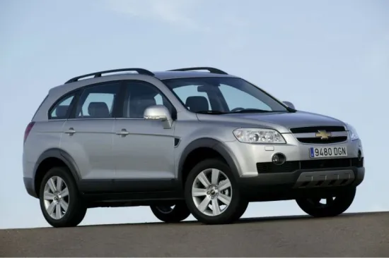 car rack whispbar for chevrolet captiva