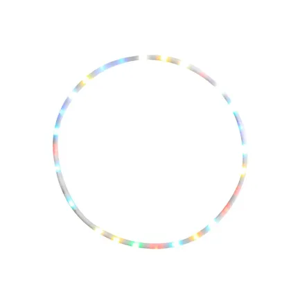 Garage LED Lighted Plastic Round Hula Hoops