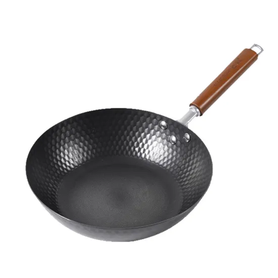 Portable Black Stainless Steel Side Handle Cooking Pot Set