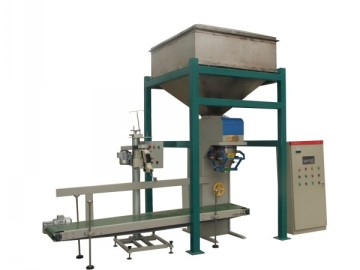 PLC controled double hopper packing scale