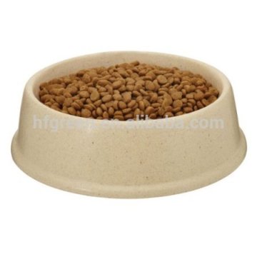 The customize Biodegradable Natrual Bamboo Fiber Pet Bowl