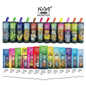 Disposable Vape R&M Monster 7000 Puffs Device