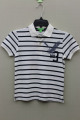 BOY'S 100% COTTON KNITTED YARN DYED POLO WITH PRINT