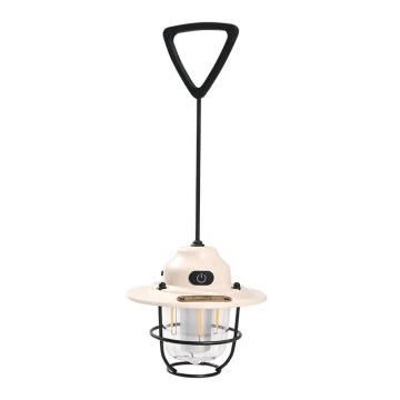 Waterproof Mini Portable Rechargeable Vintage Camping LED Light: Ideal for Outdoor Adventures and Tent Lighting