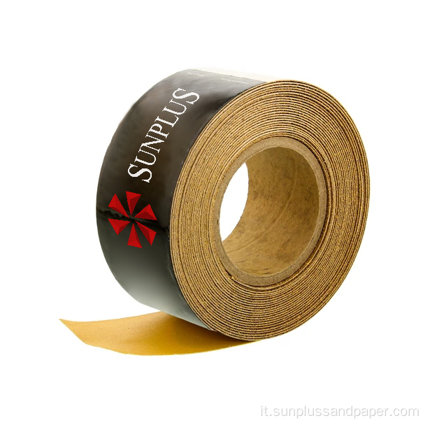 Sunplus Stearate Abrasive Gold Paper Lattice Carta carta vetrata