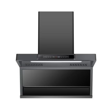 Black Color Copper Motor Side Suction Range Hoods with Modern Design