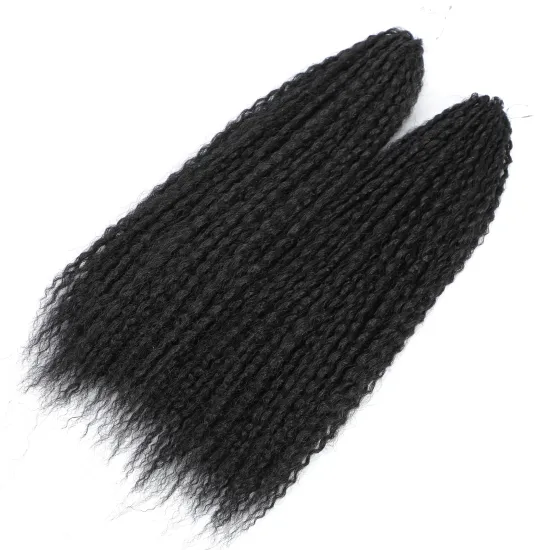 18inch 90grams Ombre Marley Braids Hair Crochet Afro Kinky Curly Synthetic Braiding Hair Crochet Twist Braids