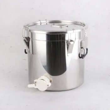 Stainless Steel Heating Honey Tank - 50L Beekeeping Tools and Bee Farm Equipment