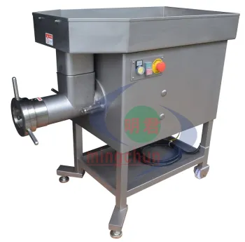 Small-Scale Frozen Meat Grinder