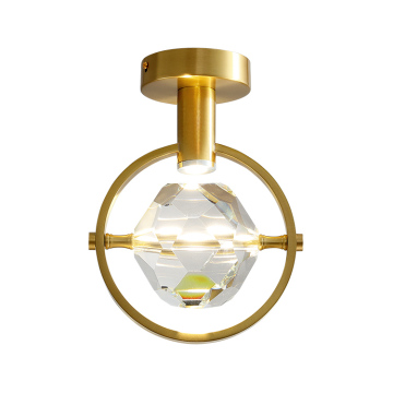 2020 High Quality Wholesale Modern LED Crystal Ceiling Light for Corridor and Porch