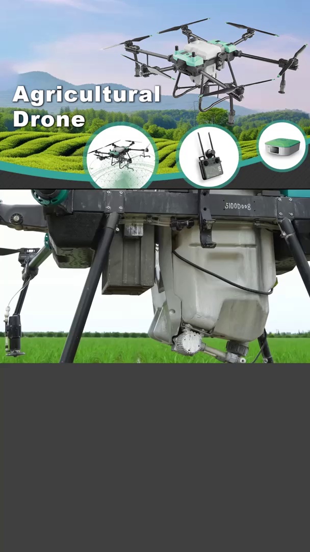 New Design EFT 30L 30KG Agricultural Sprayer Drone