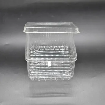 Clear Disposable Fruit Takeaway Plastic Food Container