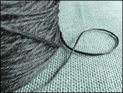carbonized fiber yarn impreganted with PTFE