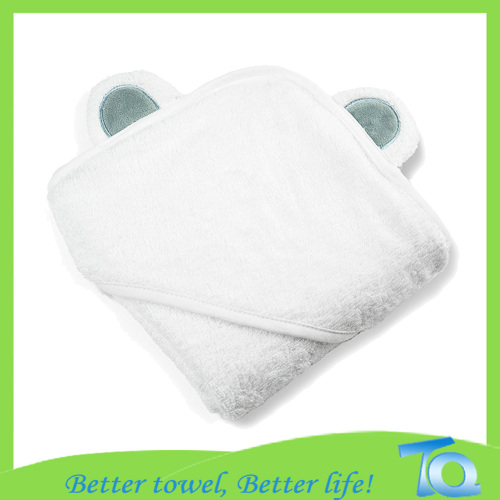 Hooded Baby Towel Thick Bamboo Organic 600gsm