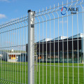 3D Building Curved Welded Wire Mesh Fence Panel