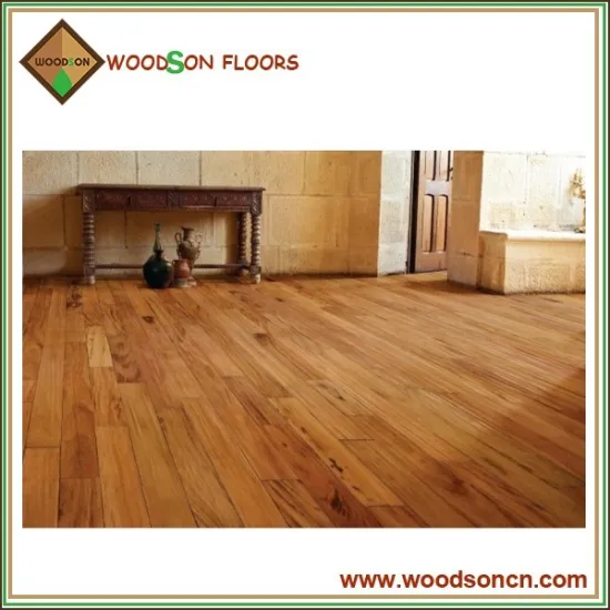 Nature Color UV Lacquare Tigerwood Solid Wood Flooring