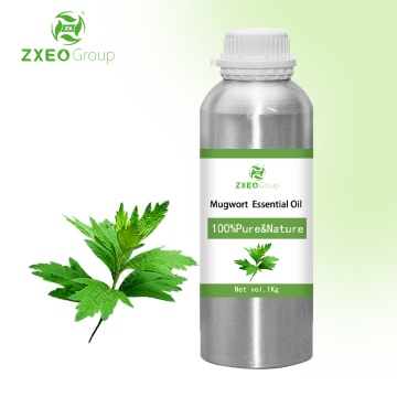 100% Pure Natural Mugwort Essential Oil Wholesale Bulk High Quality Distill Extractive Mugwort Essential Oil Use For Aromatherpy