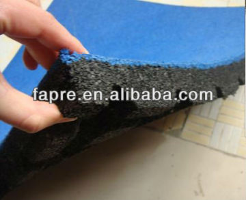 safety outdoor playground rubber mats/tiles/flooring 500*500*40mm EN1177 certificate
