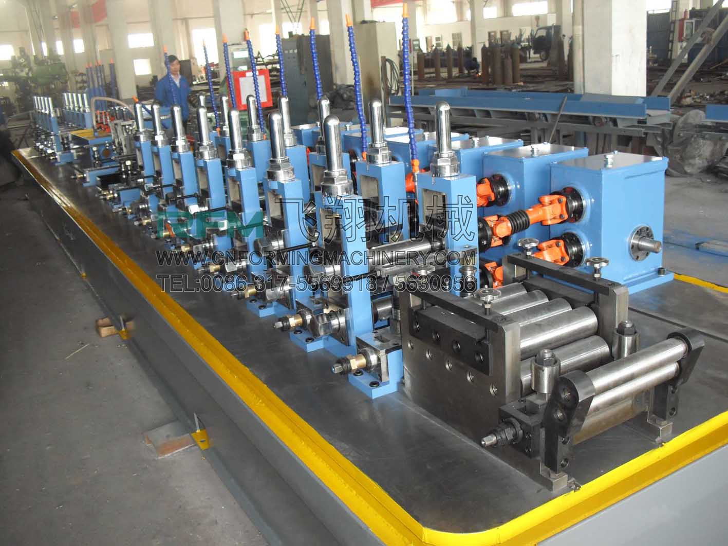 steel weld pipe machine