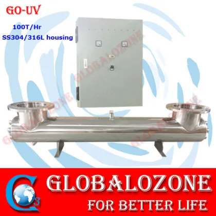 Ultraviolet sterilization 6GPM UV lamp water treatment