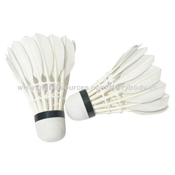 Most durable goose feather badminton shuttlecock