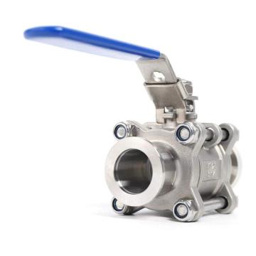High Vacuum Stainless Steel Manual Shut-off Valve KF/NW 25 Ball Valve