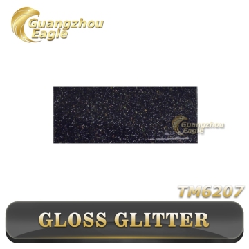 150micron Gloss Electrical Appliance Stretch Film Decorative PVC Glitter Sheet