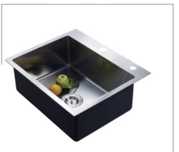 Double Bowl Handmade SUS 304 Stainless Steel Kitchen Sink - Silver