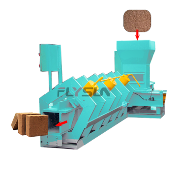 Hot Sale Cocopeat Block Making Machine: Sawdust Baler and Coconut Bran Press Equipment