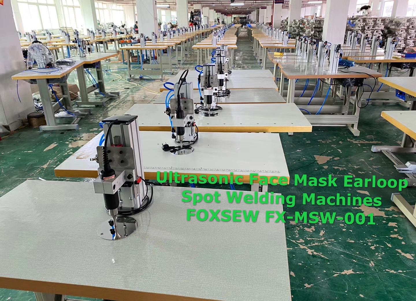 Ultrasonic Face Mask Earloop Spot Welding Machines FOXSEW FX-MSW-003 -1 (1)