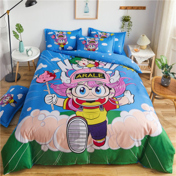 New design polyester printed kids bedsheets wholesale cheap