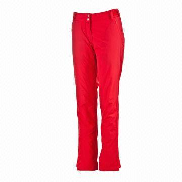 Women's Ski Pants/Trousers, Made of 228T Nylon Taslan, OEM and ODM Orders Accepted