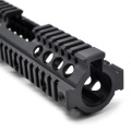 12.7'' inch Tactical Upgrade MK18 Quad Rail Handguard Split 2 parts Picatinny Mount System Fit .223 Black Anodized