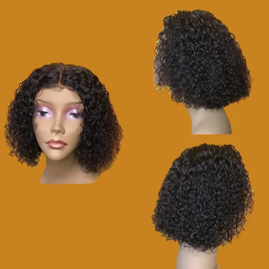Uniky Hot Selling Lace Wavy Cheap Bob Wig,10-12 Inch Brazilian Hair Lace Front Wig,Virgin Remy 100% Real Human Hair Wig