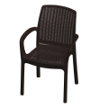 sillas de muebles de exterior ratán silla de ratán de plástico