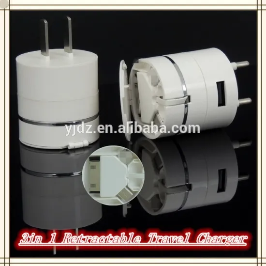 Best US 3in 1 Extended Micro USB Travel Charger for Smartphone